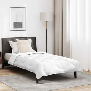 Piumone con cuscino 2 pcs Bianco Microfibra - Foto 1 di 9