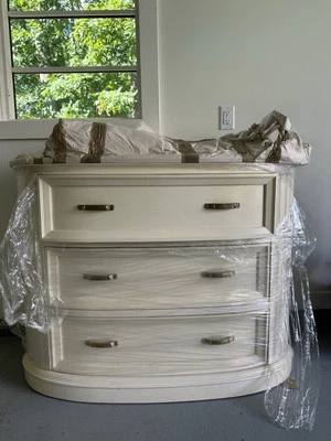 Beautiful Century Antique Wood And Marble Dresser - Image 1 of 4