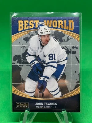 John Tavares Best in the World 2019-20 O-Pee-Chee Platinum Toronto Maple Leafs - Image 1 of 2