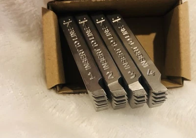 RIDGID 500B 48650 RH 1"-8 UNC HS Bolt Dies Set RIGHT HAND,531,532,541,542 - Image 1 of 4