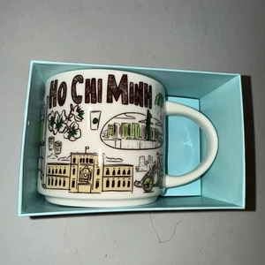 Starbucks Ho Chi Minh City Vietnam Been There Serie 14oz Kaffeetasse Becher Neu Box - Bild 1 von 10