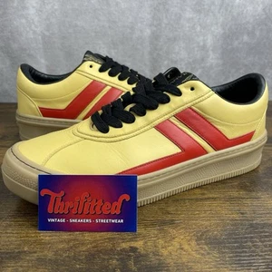 Zapato para hombre Future x LANVIN Cash suela alta amarillo brillante rojo talla 45 EU / 11,5 EE. UU. - Imagen 1 de 10