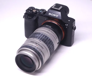 SONY E MOUNT ADAPTED Pentax 80-200MM ZOOM LENS A7 NEX A6000 - Picture 1 of 12