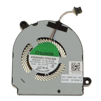 For Dell Latitude 13 5300 2-IN-1 CPU Cooling Fan DC5V 0.31A CN-0KC1WR 0KC1WR - Image 1 of 3