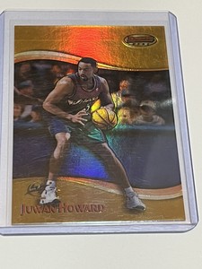 1998-99 Bowman's Best Refractor Juwan Howard Gold Card #81 SP/400