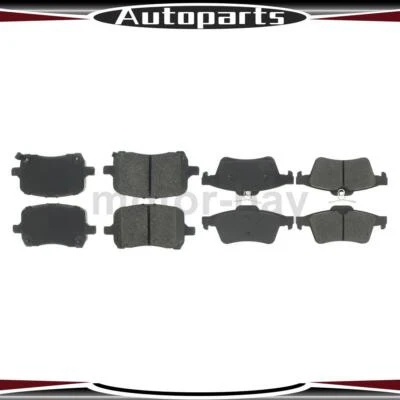 Juego de pastillas de freno de disco delanteras traseras para Pontiac Solstice 2006 2007 2008 2009 Foto 1 de 4