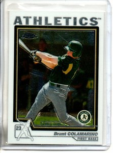 2004 TOPPS CHROME BRANT COLAMARINO ROOKIE