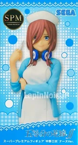 Figura The Quintessential Quintillizos Miku Nakano Enfermera Ver SEGA - Imagen 1 de 5