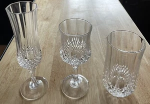 Cristal D'Arques Longchamps Crystal*Choice*SOLD INDIVIDUALLY - Picture 1 of 4
