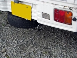 KAWAI WORKS Tow Hook REAR Fixed Type Hijet Truck S200/210P 99/01~ Made in Japan - Picture 1 of 2