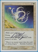 Sunweb 6th Edition NM White Rare Artist Signed MAGIC CARD (ID# s2375) ABUGames