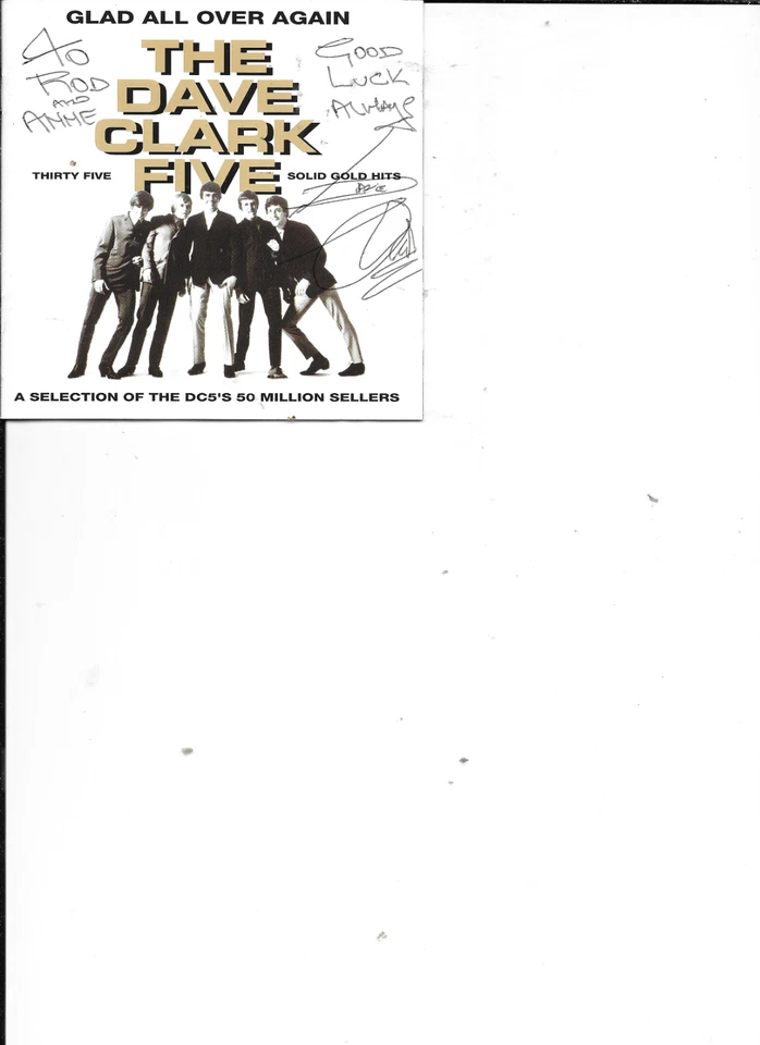 DAVE CLARK FIVE - Glad All Over Again ( EMI CD 1993) — 第 1/1 张图片