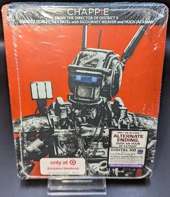 NEW Chappie Blu-Ray Limited Edition Steelbook (Target Exclusive) - Image 1 of 4