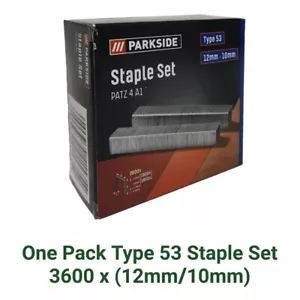 Parkside Replacement Staple Set For Parkside Stapler PAT C4 / D5 - Picture 1 of 5