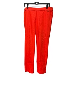 Calvin Klein rote Damen Anzughose, Gr.Large Pull On Stretch Hose - Bild 1 von 2