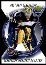 2005-06 Upper Deck McDonald's Next Generation Kari Lehtonen Atlanta Thrashers