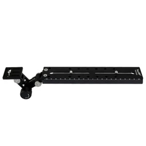 Soporte de 220 mm para Manfrotto Monopie Trípode Cabezal de Video Ajuste DSLR Teleobjetivo con Lente - Imagen 1 de 7