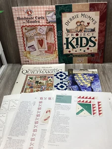 Quilter Karten basteln Kinder Quilts + weitere Quilter Bastler DIY LOT - Bild 1 von 12