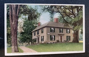 Postkarte Lexington MA Massachusetts The Munroe Tavern Antik Vintage Souvenir - Bild 1 von 2