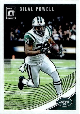 2018 Donruss Optic #75 Bilal Powell Near mint or better - Image 1 of 2
