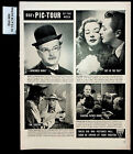 1947 RKO Radio Pic Tour of Week Pat O&#39;Brien Edgar Bergen Vintage Print Ad 29549