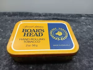 Boars head 2oz 56g tobacco tin England - Picture 1 of 9
