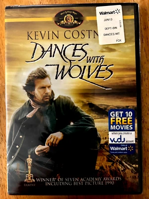 Dances with Wolves (1990) (DVD 2006 NEW) Kevin Costner, Mary McDonnell - Image 1 of 2