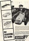 Vintage Scalextric Motor Racing Advert - Original 1965