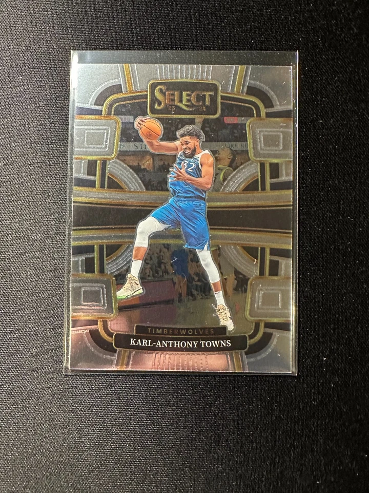 2023-24 Panini Select Hobby Concourse Karl Anthony Towns #5 NM Card - Image 1 of 1