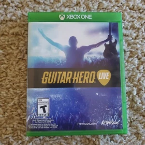 Xbox One Music Video Game GUITAR HERO LIVE w Case, Artwork & Clean Disc - EX! - Picture 1 of 4