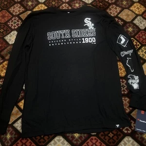Chicago White Sox Southsiders Langarm Heritage Shirt Herren Large Neu mit Etikett - Bild 1 von 9