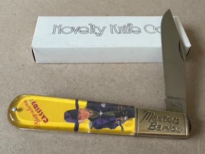 Cuchillo de una sola hoja Novelty Knife Co Master Barlow Hopalong Cassidy Foto 1 de 4