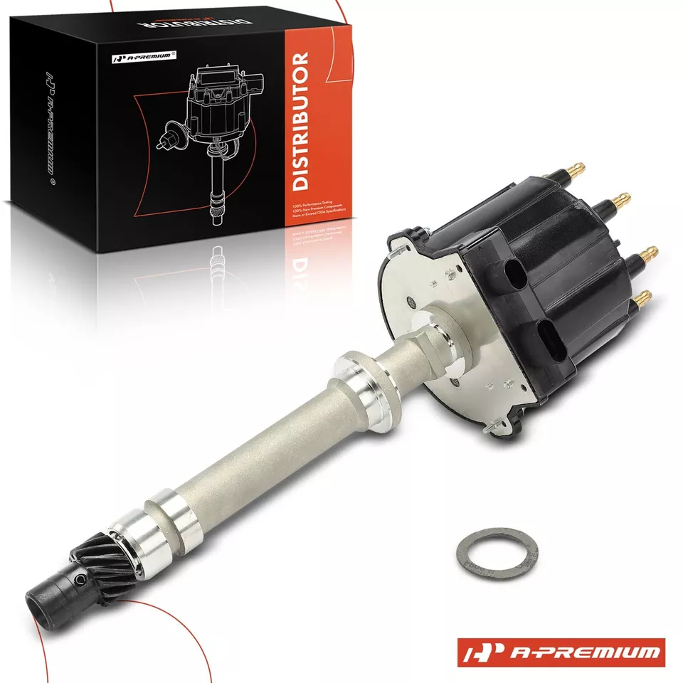 Ignition Distributor w/ Cap & Rotor for Chevy Blazer C/K 1500 2500 3500 P20 G20 - Image 1 of 4