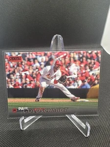 2023 Topps Stadium Club RED FOIL #187 Paul Goldschmidt - St. Louis Cardinals - Picture 1 of 2