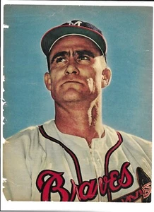 Foto revista Milwaukee Braves LEW BURDETTE 1959 foto béisbol - Imagen 1 de 1