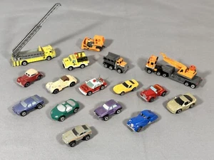 Vintage 'Micro Machines' LOT of 16 Vehicles Cars Trucks by GALOOB 1980s 1990s - Picture 1 of 24