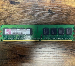 Kingston 1GB 2Rx8 PC2 RAM Memory 5300U - Used 2 Pack - Picture 1 of 1