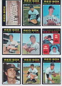 Juego del equipo Topps Boston Red Sox 1971 (33 cartas) - Imagen 1 de 4