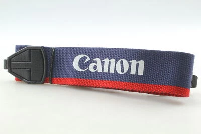 🎦VIDEO👀✨Almost Unused✨ Canon EOS Blue shoulder camera strap From JAPAN - Image 1 of 4