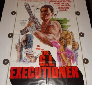 THE G.I. EXECUTIONER FF ORIGINAL ONE SHEET MOVIE POSTER JOEL M. REED RR84 (1971) - Picture 1 of 4