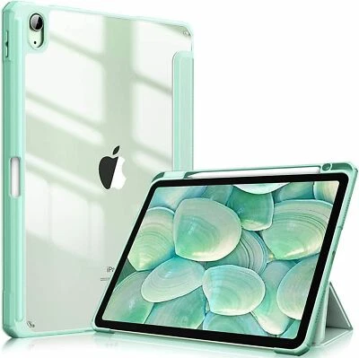 Funda delgada para iPad Air 11 pulgadas M3 (2025) / M2 (2024) cubierta trasera transparente a prueba de golpes Foto 1 de 4