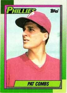 1990 - Topps -- PAT COMBS-- Card # 384 --- Philadelphia Phillies - Picture 1 of 2