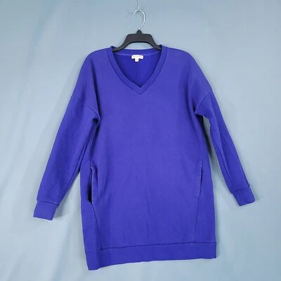 Vestido suéter para mujer Zenana Outfitters manga larga azul talla S Foto 1 de 4