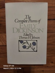The Complete Poems of Emily Dickinson Edited by Thomas H. Johnson - Imagen 1 de 1