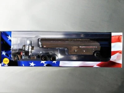 Remolque tanque doble Altaya Peterbilt 281 (1957) 1/43 modelo diecast coche miniatura Foto 1 de 4