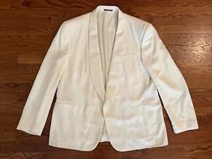 Ralph Lauren purple label Anthony Shawl Collar Cream Dinner Jacket- size 50R - Picture 1 of 8