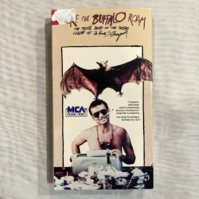 Where The Buffalo Roam (VHS, 1980) MCA, 1990 - Bill Murray, Hunter S Thompson - Image 1 of 4