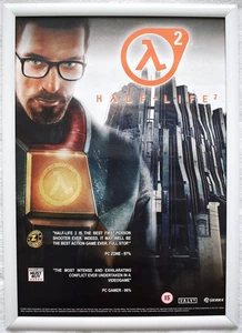Half-Life 2 RARE PC XBOX 42cm x 59cm Promotional Poster #1 - Picture 1 of 2