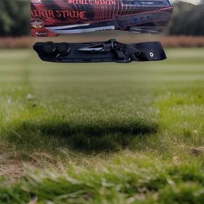 CUCHILLO Y LANZAS NINJA STRIKE INC. NUEVO~ VER FOTOS ACERO INOXIDABLE. Foto 1 de 4