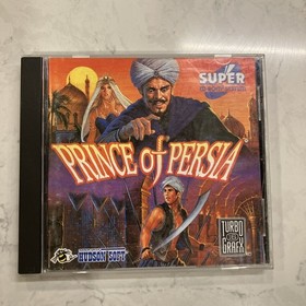 TURBOGRAFX-16 CD / Turbo Duo Prince of Persia CIC COMPLETE